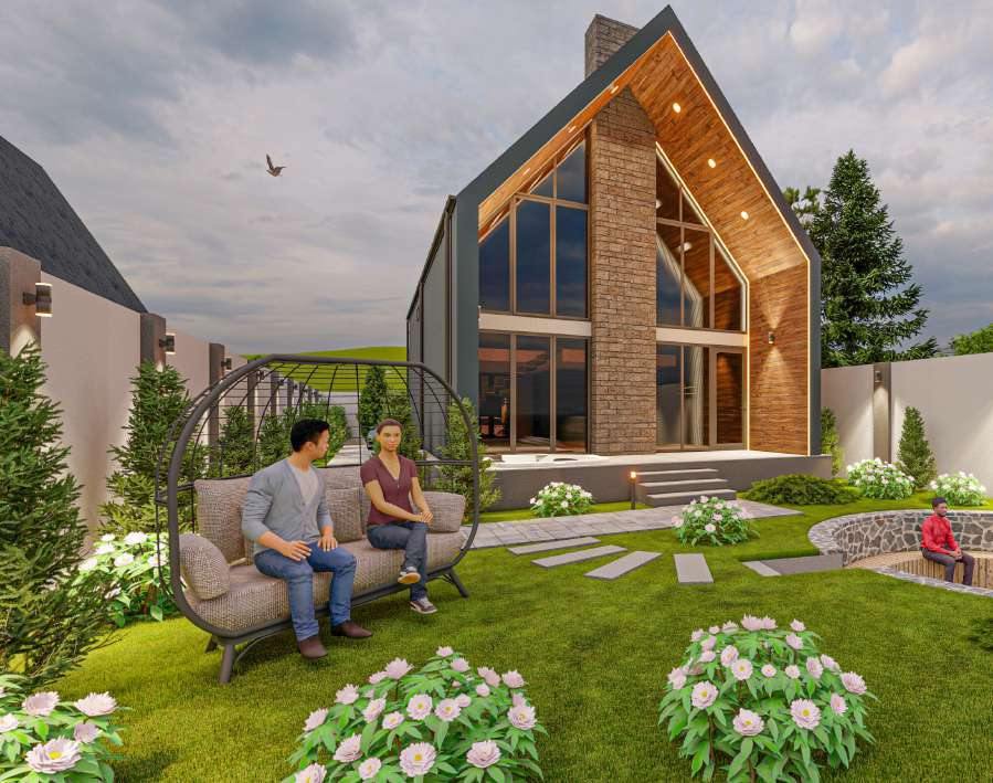 Concept Barn House